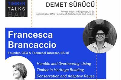 ArchiDesign Timber Talks - Francesca Brancaccio
